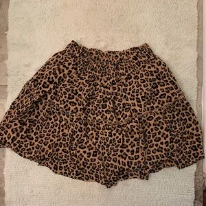 BRAND NEW Cheetah Print Skirt - Tags still on